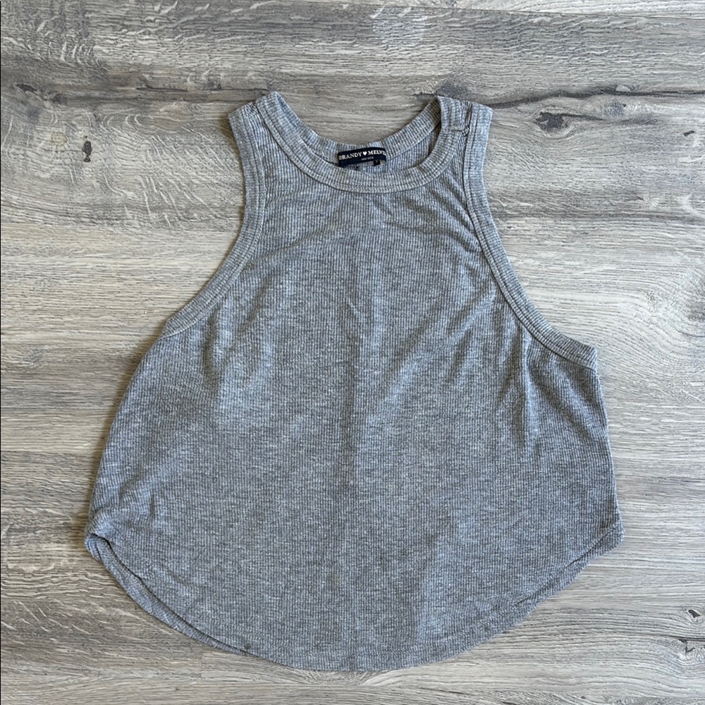 Brandy Melville Gray Tank Top